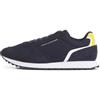 Tommy Hilfiger Uomo Sneakers Runner New Eva Mix Sportive, Blu (Desert Sky), 45