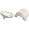 Intex 28520 Porta Oggetti per Spa con Luce & 28501 Poggiatesta Per Spa, Beige, 30 x 23 x 39 Cm