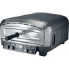 DCG Forno Pizza XXL Professionale, Cuoce in 2 minuti, scalda fino a 400°, Piano cottura in pietra refrattaria da 37x37 cm rimovibile, 2200W 20LT Con pala in alluminio