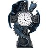 Nemesis Now B3602J7 Orologio Draco Anne Stokes 17,8 cm, Resina, Blu, Taglia Unica