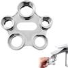Snowtain Replacement Aerator,Aerator Installation and Removal 10 Sizes M16 /M18 / M20 / M22 / M24 / M28,Universal Aerator Wrench Metal Aerator Wrench Tool Aeratore chiave di servizio. (argento)