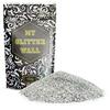 CrystalsRus Confezione da 150 g di glitter argentati per vernice emulsionante; per la decorazione delle pareti, perfetti sia per gli interni che per gli esterni