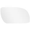 SENZEAL Vetro dello Specchietto Lato Passeggero Riscaldato con Piastra Portante per VW Touran 2003-2010 1T0857522 (Destro)