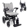 Mobiclinic®, Sedia a Rotelle Elettrica, Pieghevole, Freno Elettromagnetico, Autonomia 20km, Luce con Ricarica usb, Fino a 6 km/h, Due Modalità di Guida, Motore da 130W, Smart controller, Verona