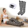 Generic Massaggiatore Compressione D'Aria Per Gambali E Addome, Pressoterapia Linfodrenaggio, Gambe E Piedi, Anticellulite, Massaggio Linfodrenante, Pressoterapia Per Casa (6 cavities 2 legs)