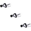 UKCOCO 3pezzi Monocolo Regolabile Lega Alluminio Focalizzazione Telescopio Compatto Per Escursioni Birdwatching e All