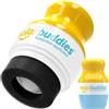 Solar Buddies Applicatore di Crema Solare Solar Buddies - Blu - Ricaricabile a Sfera con Spugna per Creme Solari e Lozioni - Per Bambini, Adulti e Famiglie - Capacità 100 ml - Perfetto per Viaggi