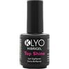 KLYO Top Shine AcriGel HibriGel KLYO per Ricostruzione unghie in Acrygel e per smalto semipermanente Gel Sigillante Finale Extra Brillante Made in Italy 15ml