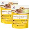 Ani'Nat NATURE ANIMALE AniNat Alimento starter per pulcini, Cibo 1 ° età con vitamine, proteine e minerali, oli essenziali. Adatto fin dalla nascita. (2 x 1,8kg)