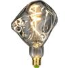 TIANFAN Lampadina Led Vintage G125 Forma Speciale Pietra 2000Kelvin 4W Dimmerabile 220-240V E27 Lampadina Edison Decorativa fumo