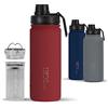 720°DGREE Borraccia termica 530ml "noLimit" + Infusore Frutta - Ermetica, adatta a bevande gassate - Tappo a vite - Ideale per bambini, scuola, ufficio, fitness e outdoor