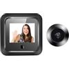 Swiixxer 1 Set 2,4 Pollici 120° Telecamera Digitale Intelligente per Spioncino per Porta 240X320 HD Campanello Visivo Risoluzione 300000 Pixel
