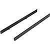FIX & EASY FIX&EASY Guide scorrevoli telescopiche 27mm per cassetti con blocco, binario con cuscinetti a sfera scorrevole nero 400mm, estraibili per ripiano estraibile, tastiera, cassetto e mensola in mobili