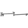 DAZZLEEX Braccio di prolunga per soffione doccia, 30,5 cm, regolabile, con prolunga a scomparsa, 1/2 snodo in rame