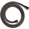 AXOR Isiflex flessibile doccia, 28626340, Isiflex nero cromato spazzolato [Rubinetteria Bagno > Flessibili Doccia]