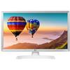 Lg 24TQ510S WZ API SERIE TQ510S Smart Tv Monitor, Hd Ready, White