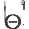 Generic Cuffie con orecchio singolo cablato - Microfono per cuffie cablato, auricolare cablato mono professionale | Cuffie mono per smartphone con microfono per affari, controllo dei fili delle cuffie singole