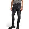 G-STAR Uomo Denim Cargo 3D Skinny Jeans, Grigio (worn in black onyx D22075-C910-C942), 32W / 32L