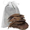 Generico Foglie di per acquari - Foglie di Catappa, valore riduce l'acidità | Foglie di betta e gamberi acquatiche, accessori del serbatoio di gamberetti per la creazione di habitat naturale, migliora