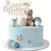 BOOMTOP Il Mio Battesimo Topper Torta in Legno Personalizzato Cake Topper Torta per Decorazione Torta Battesimo Bimbo Bimba