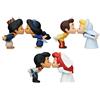 TOMY Set Completo 3 Coppie Collezione Sposini Sposi Ariel Cenerentola Jasmine Gashapon - 5cm