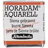 Schmincke - HORADAM® AQUARELL - cappette per artisti, 661 Siena cocida, 14 661 044, 1/2 godet