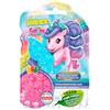 INKEE - Sapone liquido per il bagno Unicorn | Additivo per il bagno Unicorno per bambini, sapone liquido per bambini con estratto di calendula e profumo di tè freddo all'uva, 15 x 40 g