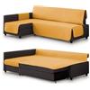 Milica Copridivano trapuntato compatibile con divano angolare letto Friheten di IKEA | Adatto a chaise longue destra o sinistra | Ideale per bambini e animali | Colore: senape