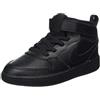 Nike Court Borough Mid 2 (TDV), Scarpe da Basket, Nero/Nero-Nero, 27 EU