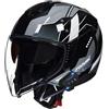 SJAPEX Casco Moto Jet con Bluetooth Integrato con Doppia Visiera Caschi Mezzo Casco da Motociclista ECE Omologato 3/4 Aperto Moto Casco Sicurezza per Donna E Uomo 5,L(59-60)