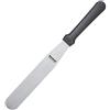 Westmark Paletta da pasticcere professionale, Dritta, Flessibile, Dimensioni lama: 3 x 18 cm, Lunghezza: 30 cm, Acciaio inox/Plastica, Master Line, Nero/Argento, 31212270