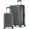 Samsonite Element - Set di valigie rigide, 2 pezzi, colore: Verde, Verde, Bagagli Hardside