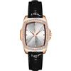 RORIOS Orologi Rettangolare da Donna Orologi da Polso Vintage Elegante Orologio Signora Analogico Quarzo Orologio Semplice Diamante con Cinturino in Pelle Bianco