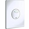 Grohe, Piastra di azionamento per cassette di risciacquo ad incasso Skate di ricambio, 156 x 197 mm, bianco, 42303SH0