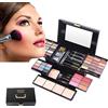 AFGSsm Set di trucco per ragazze adolescenti, set di trucco professionale all-in-one con scatola cosmetica, include palette di ombretti, rossetto, fard, fondotinta, correttore, ecc. (39 colori)