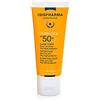 ISISPHARMA UVEBLOCK SPF 50+ Fluido tinto - Altissima protezione solare - Unifica il tono - Texture leggera e tinta, resistente all'acqua, pelli sensibili, prodotto in Francia