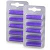 PATONA 10x Bastoncini Profumati Deo Sticks Fragranze per ogni tipo di Bastoncino Profumato con Sacchetti Viola Lavanda