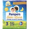 Pampers Sole & Luna Pannolino per Bambino Midi, 20 Pezzi