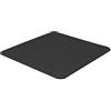 UNITED PETS Mustafà Tappetino Sottociotola di Design per Cani e Gatti, Made in Italy, Tappetino per Ciotola, Antiscivolo, Nero, M