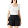 United Colors of Benetton Bermuda 4IZT59003 Pantaloncini, Nero 100, S Donna