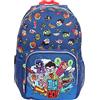 Popgear DC Teen Titans Go Zeichen Zaino, Ragazzi, One Size, Mehrfarbig, Offizielle Ware