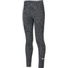 Nike G Nk DF One Tght Vnr Pantaloni, Grigio Fumo/Bianco, 12-13 Anni Bambina
