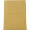 Alevar Cartellina 3 Lembi con Stampa in Cartoncino Manilla 200 gr, 100% Carta Riciclata, Formato 25x33 cm, Colore Giallo, Confezione da 50 Pezzi