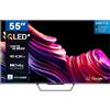 Metz TV 55" QLED+ Smart TV 4K UHD con Google TV