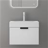 doporro Mobile Bagno Sospeso Mobile Sottolavabo 60x35 cm con Lavabo