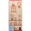 Studio Ghibli Kiki's Delivery Service Asciugamano Viso Cotone Jiji Scaffale 34 x 80 cm Stud...