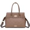 QUEEN HELENA Borsa Grande a Mano con Tracolla Borsa Tote Donna M9009 (Khaki)