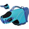 KONVINIT Giubbotto Salvagente per Cani di Taglia Media - Giubbotto di Sicurezza Regolabile con Maniglia e Strisce Riflettenti, Taglia XS-XXL, per Mare, Piscina, Lago, Canoa | KONVINIT Dog Life Jacket