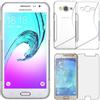 ebestStar - Cover Compatibile con Samsung J3 2016 Galaxy SM-J320F Custodia Protezione S-Line Silicone Gel Morbida Sottile, Trasparente +Pellicola Vetro Temperato [Apparecchio: 142.3x71x7.9mm 5.0]