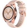 NotoCity Cinturino per Watch 4 40mm 44mm/Watch 42mm/Watch 3 41mm/Watch 5 40mm 44mm, Cinturino in silicone 20mm per Samsung Galaxy Watch 5 Pro 45mm/Watch 4 Classic 42mm 46mm/Active 2 40/44mm/Gear Sport